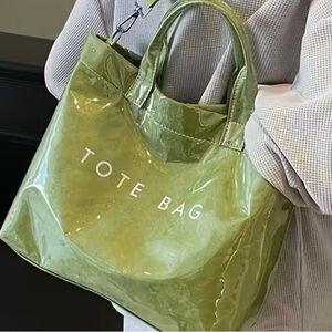 ✨ Green Fashion Tote Bag